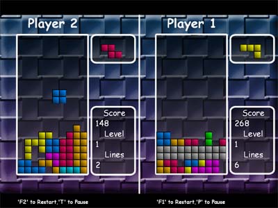 Tetris screenshot